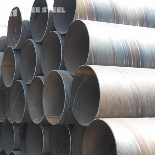 Q345 Pajp tal-azzar iwweldjat spirali tal-karbonju għall-industrija