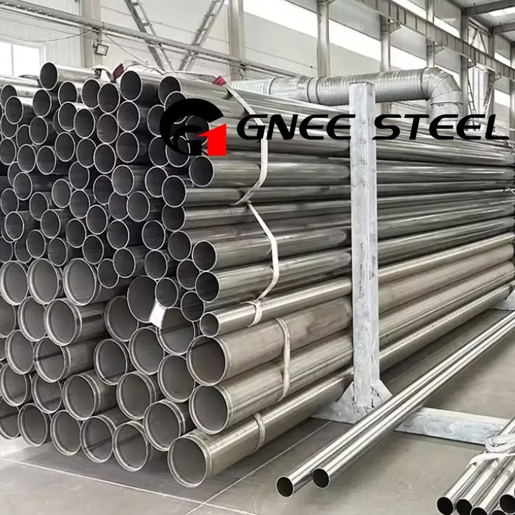 Pajp tond tal-Azzar Stainless 201