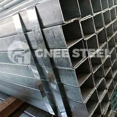 S235JR Tubu Kwadru galvanizzat